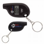 Custom Printed Good Value Digital Tire Gauge Keychain