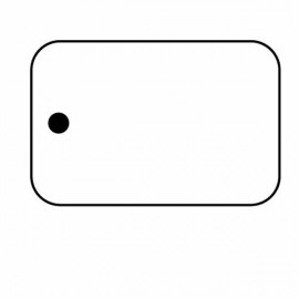 Rectangle 11 Key Tag - Spot Color with Logo
