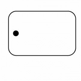 Rectangle 11 Key Tag - Spot Color with Logo