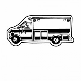 Ambulance 5 Key Tag - Spot Color with Logo