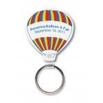 Custom Air Balloon Key Tag (Spot Color)