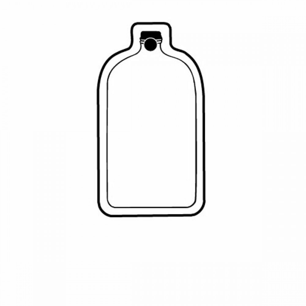 Bottle 9 Key Tag (Spot Color) with Logo