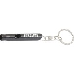 Metal Whistle Key Ring with Logo