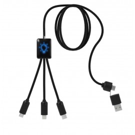 Promotional SCX Design 5-in-1 Eco Easy-to-Use Cable