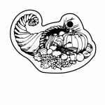 Cornucopia Key Tag - Spot Color Custom Printed