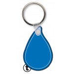 Logo Branded Water Drop Key Tag (Spot Color)