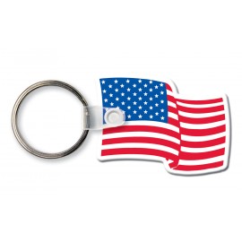 Flag Key Tag (Spot Color) with Logo