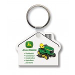 Logo Branded House Key Tag - Full Color