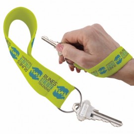 Wrist Strap Key Holder with Logo