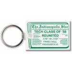 Rectangle Key Tag (Spot Color) with Logo