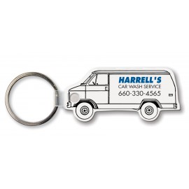 Logo Branded Van Key Tag (Spot Color)