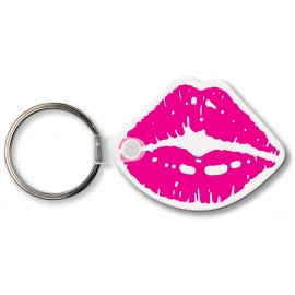 Lips Key Tag (Spot Color) with Logo