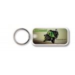 Custom Large Rectangle w/Rounded Corners Key Tag - Full Color