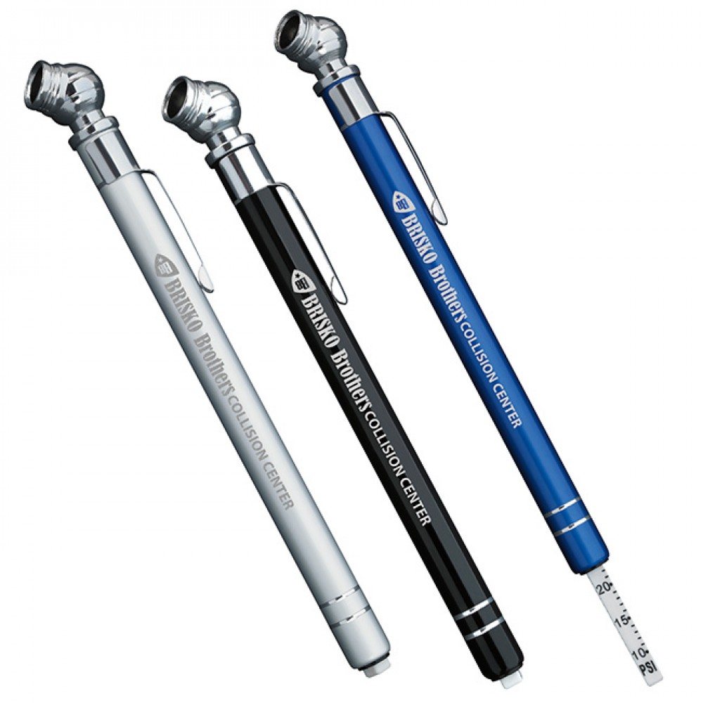 Good Value Double Ring Tire Pressure Gauge Logo Imprinted Good Value Double Ring Tire Pressure Gauge Logo Imprinted