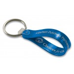 Custom Short Loop Key Tag - Spot Color