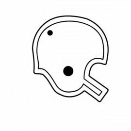 Helmet 3 Key Tag - Spot Color with Logo