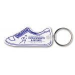 Custom Printed Running Shoe Key Tag (Spot Color)
