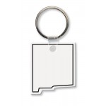 New Mexico State Shape Key Tag (Spot Color) Custom Imprinted