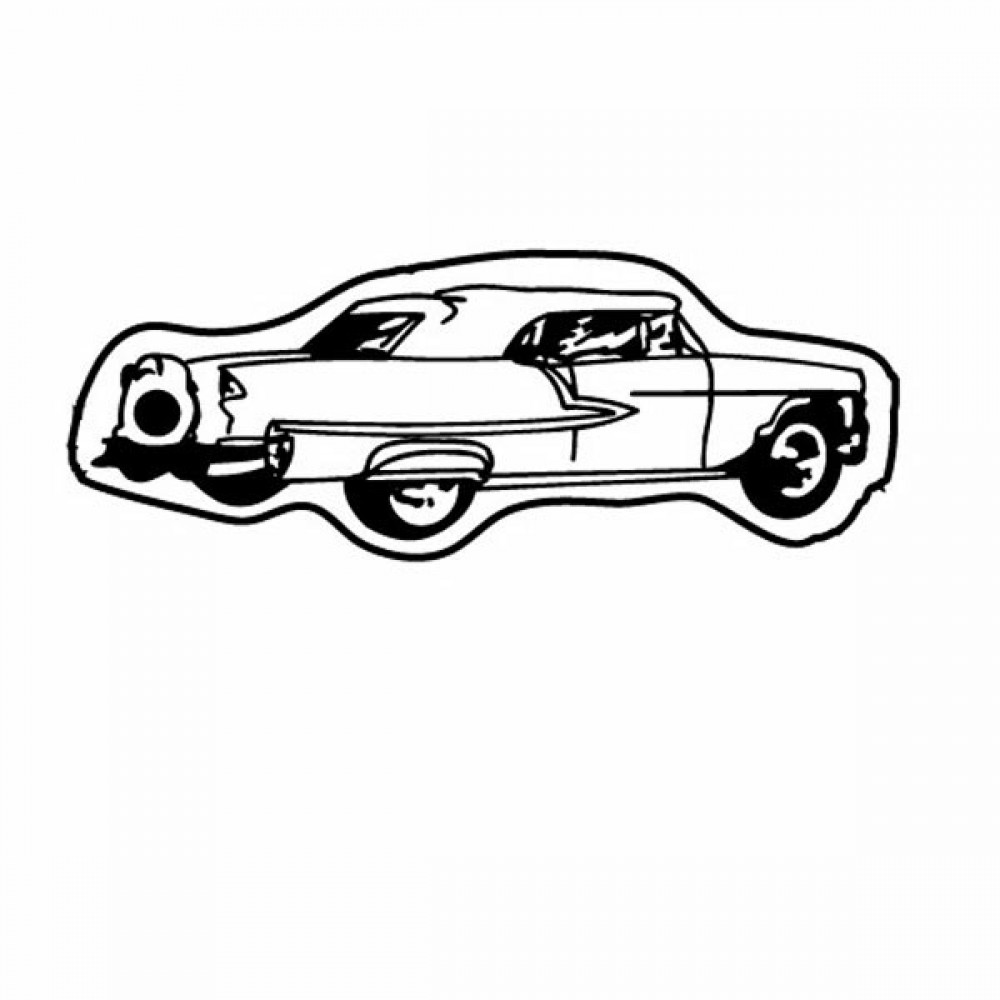 Personalized Classic 1955 Chevy Key Tag (Spot Color) Personalized Classic 1955 Chevy Key Tag (Spot Color)