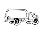Custom Propane Truck 2 Key Tag - Spot Color