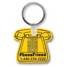 Custom Phone Key Tag (Spot Color)