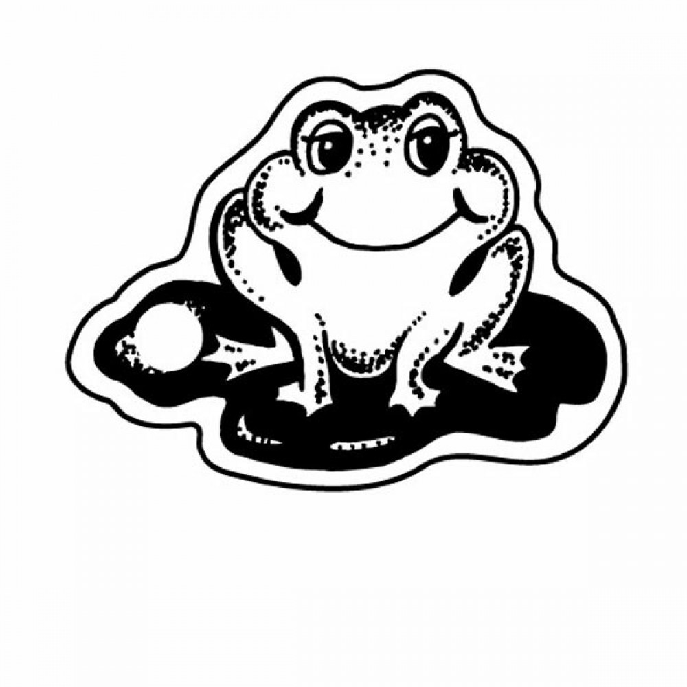 Customized Frog Key Tag (Spot Color)