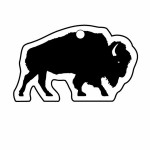 Buffalo 2 Key Tag (Spot Color) with Logo
