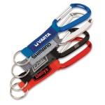 Personalized Key Tag Carabiner with Strap and PVC Patch