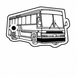 Promotional Tour Bus 8 Key Tag (Spot Color)