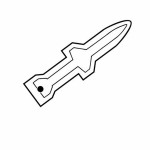 Rocket Key Tag - Spot Color with Logo