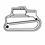 Custom Tank Key Tag - Spot Color