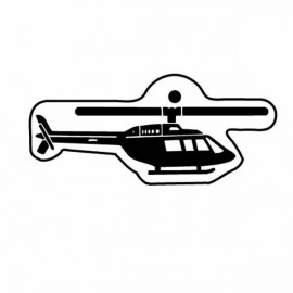 Helicopter 1 Key Tag - Spot Color with Logo