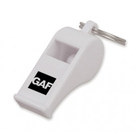 Logo Branded Whistle with Key Ring