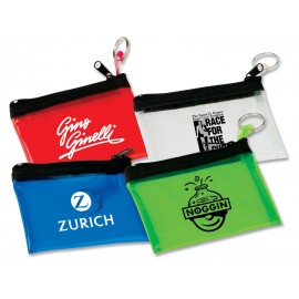 Key Tag PVC Pouch with Logo