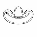 Sombrero 2 Key Tag - Spot Color Logo Imprinted