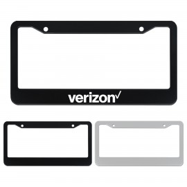Plastic License Plate Frame with Logo