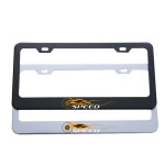 Logo Branded Metal License Plate Frame Vehicle