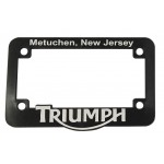 license plate frames for Motorcycles in raised 3D logo Logo Imprinted