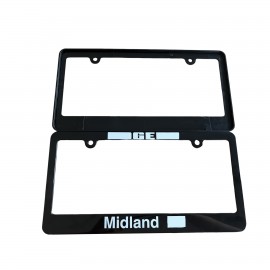 Personalized License Plate Frame