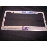 Personalized Stainless Steel Car License Plate Frame