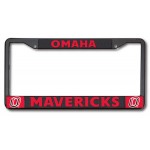 Black Powder Coated Combo Die cast metal frame Logo Imprinted