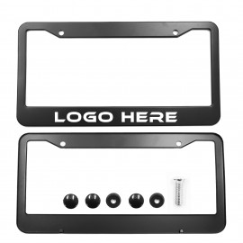 Custom Metal License Plate Frames with Logo