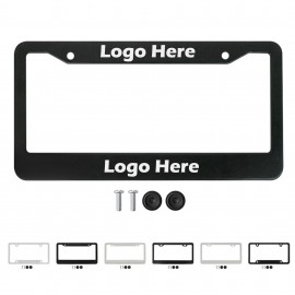 Custom Aluminum License Plate Frame