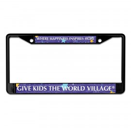 Custom Laser Cut License Plate Frame