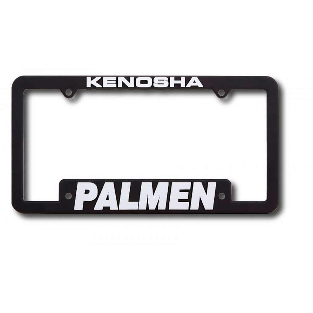 Michigan High View Raised Copy Plastic License Plate Frame with Logo