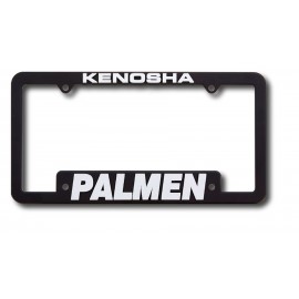 Michigan High View Raised Copy Plastic License Plate Frame with Logo