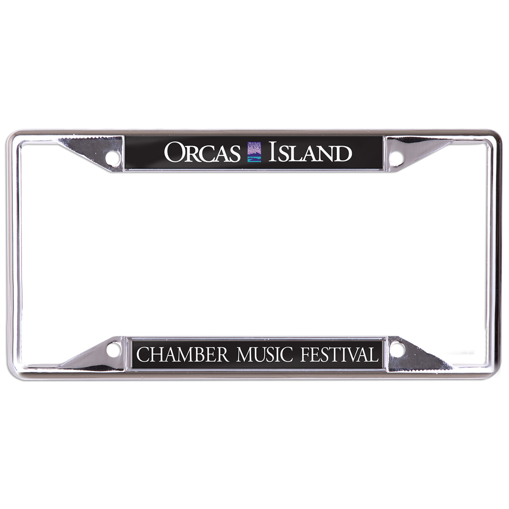 Acrylic License Plate Frame 6.25" x 12.25" with Logo