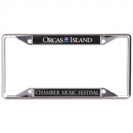 Acrylic License Plate Frame 6.25" x 12.25" with Logo  Acrylic License Plate Frame 6.25" x 12.25" with Logo