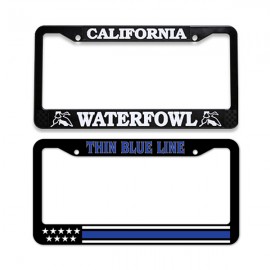 License Plate Frame with Logo