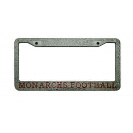 Logo Branded Metal License Plates With Bling